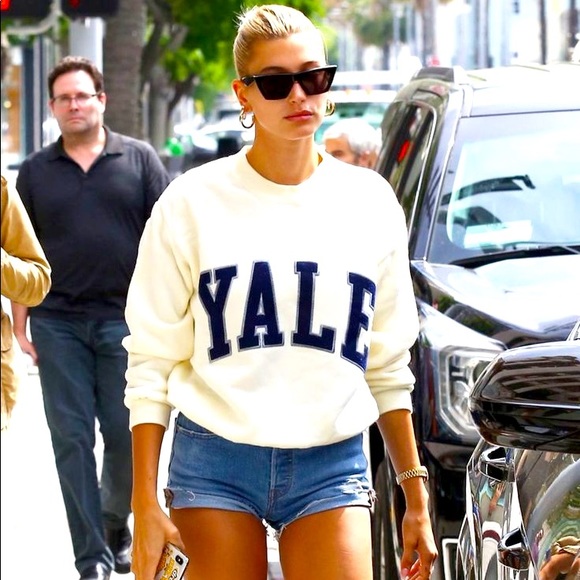 Yale university sweatshirt zara Clearance